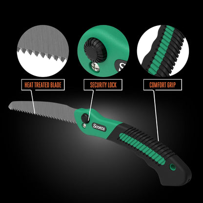 8 in. Anvil Pruning Shears – 1/2 in. Cutting Capacity, Heavy-Duty Garden Pruner for Dry Stems and Dead Wood, Sap Resistant – Comfort Grip with Sharp Carbon Steel Blade for Yard and Garden Use