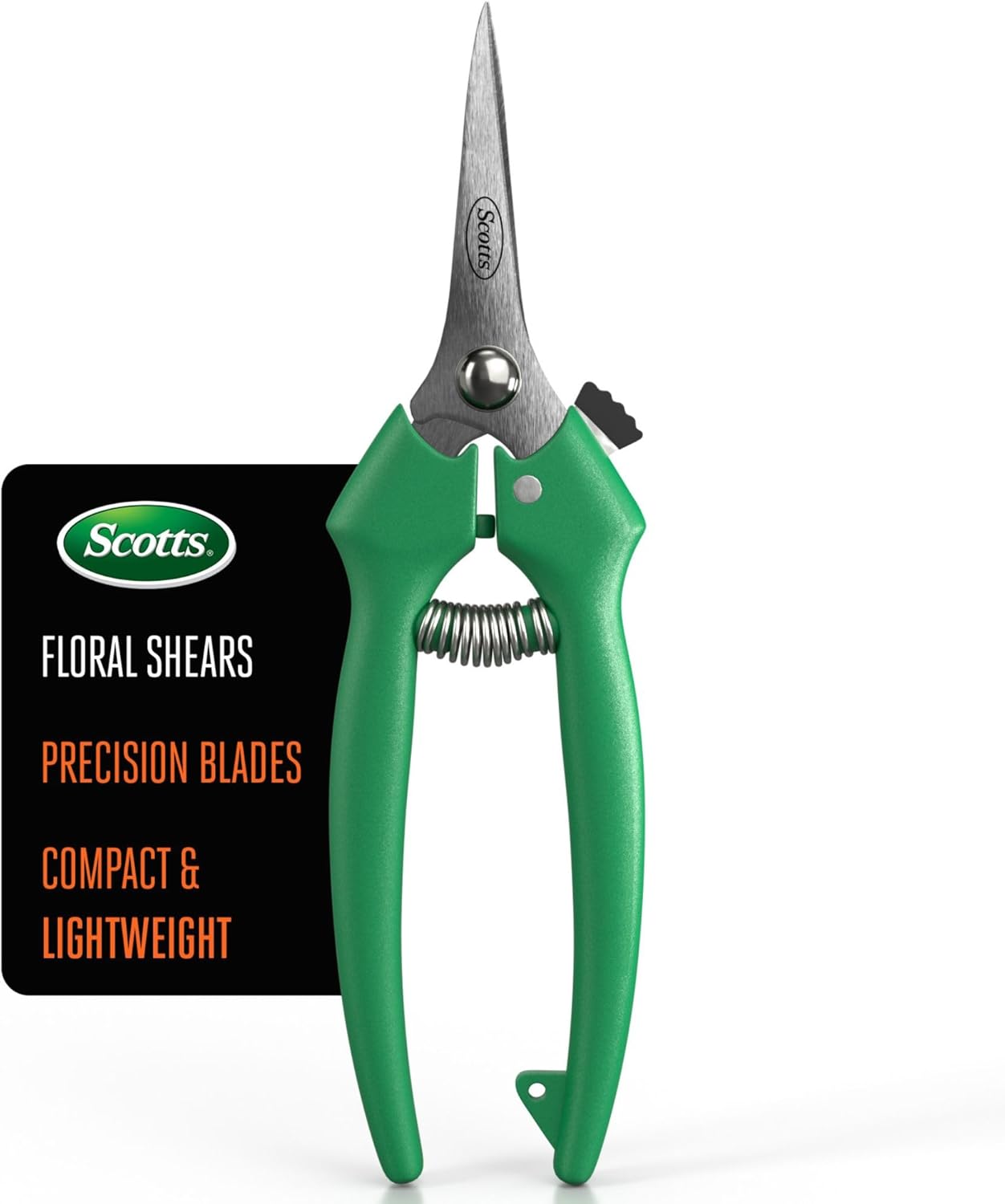 8 in. Anvil Pruning Shears – 1/2 in. Cutting Capacity, Heavy-Duty Garden Pruner for Dry Stems and Dead Wood, Sap Resistant – Comfort Grip with Sharp Carbon Steel Blade for Yard and Garden Use