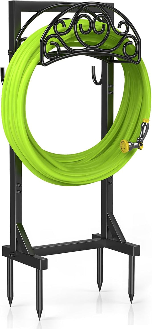 Garden Hose Holder Stand Heavy Duty Freestanding 150 FT