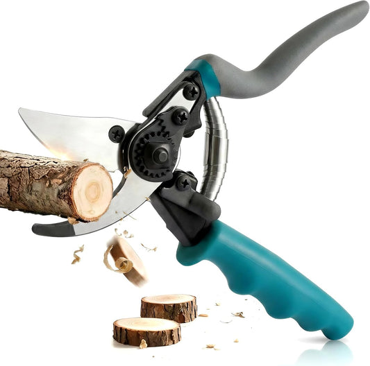Heavy Duty Branch Cutter, Ergonomic Garden Clippers Shears for Gardening