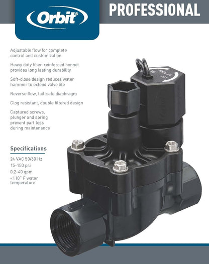 57280 3/4" FPT L-Series Automatic Sprinkler Valve