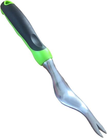 Heavy Duty Hand Weeder Tool with Big Grip Ergonomic Handle - Weed Puller for Planting, Weeding, Flower & Vegetable Care in Lawn Garden Yard | Rust Resistant