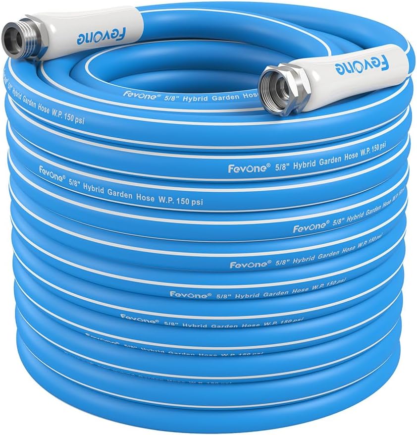 Kink Free Garden hose 100 ft, Heavy Duty Water Hose