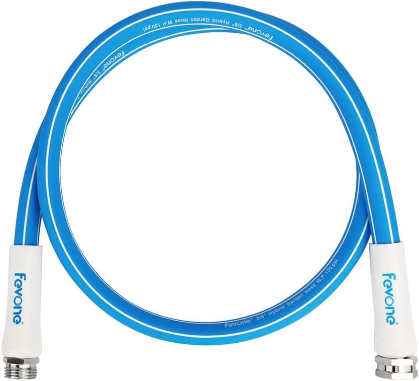 Kink Free Garden hose 100 ft, Heavy Duty Water Hose