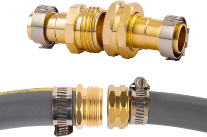 5 Set Garden Hose Repair Connector Kit, Fit for 1/2" Garden Hose Fitting