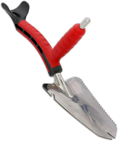 Multi-Digger Dual Grip Garden Hand Fork Cultivator & Weeder (Hand Fork/Cultivator)