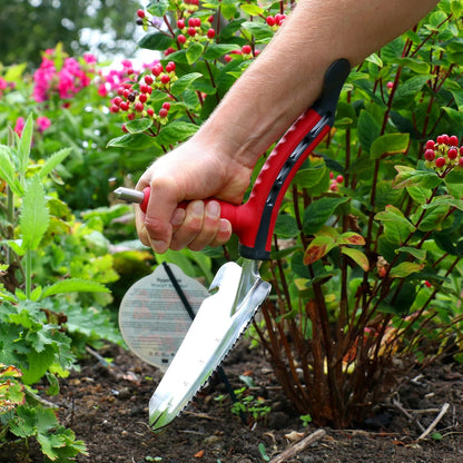 Multi-Digger Dual Grip Garden Hand Fork Cultivator & Weeder (Hand Fork/Cultivator)