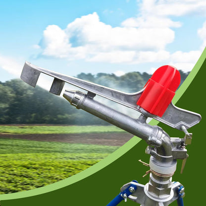 Long Range Sprinkler, 1.5" Lawn Sprinklers, Sprinklers for Yard Large Area Irrigation Watering Spray Gun, Agriculture Farm Irrigation Impact Sprinkler