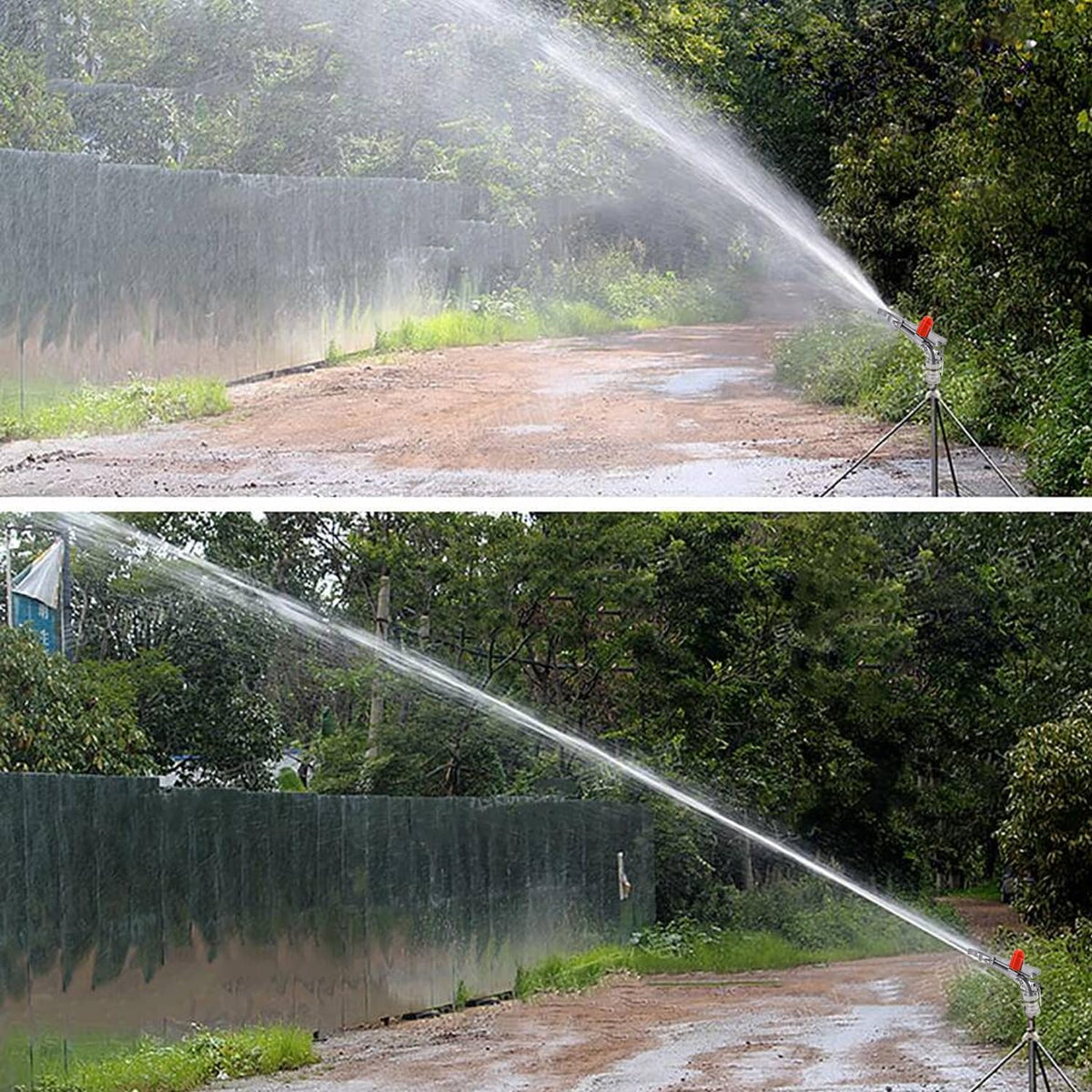 Long Range Sprinkler, 1.5" Lawn Sprinklers, Sprinklers for Yard Large Area Irrigation Watering Spray Gun, Agriculture Farm Irrigation Impact Sprinkler