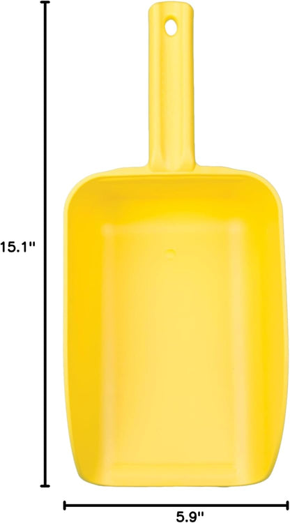 65006 Scoop,82 oz.,PP,Yellow