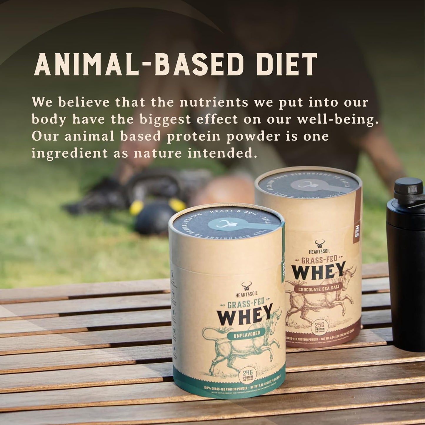 Grass Fed Whey Protein Powder, Unflavored, 2 lbs