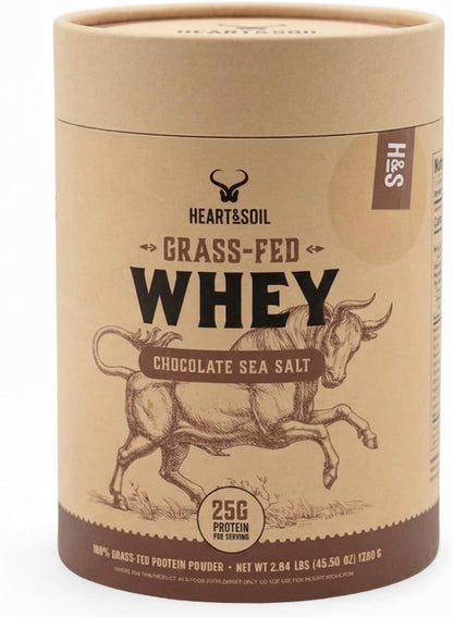 Grass Fed Whey Protein Powder, Unflavored, 2 lbs