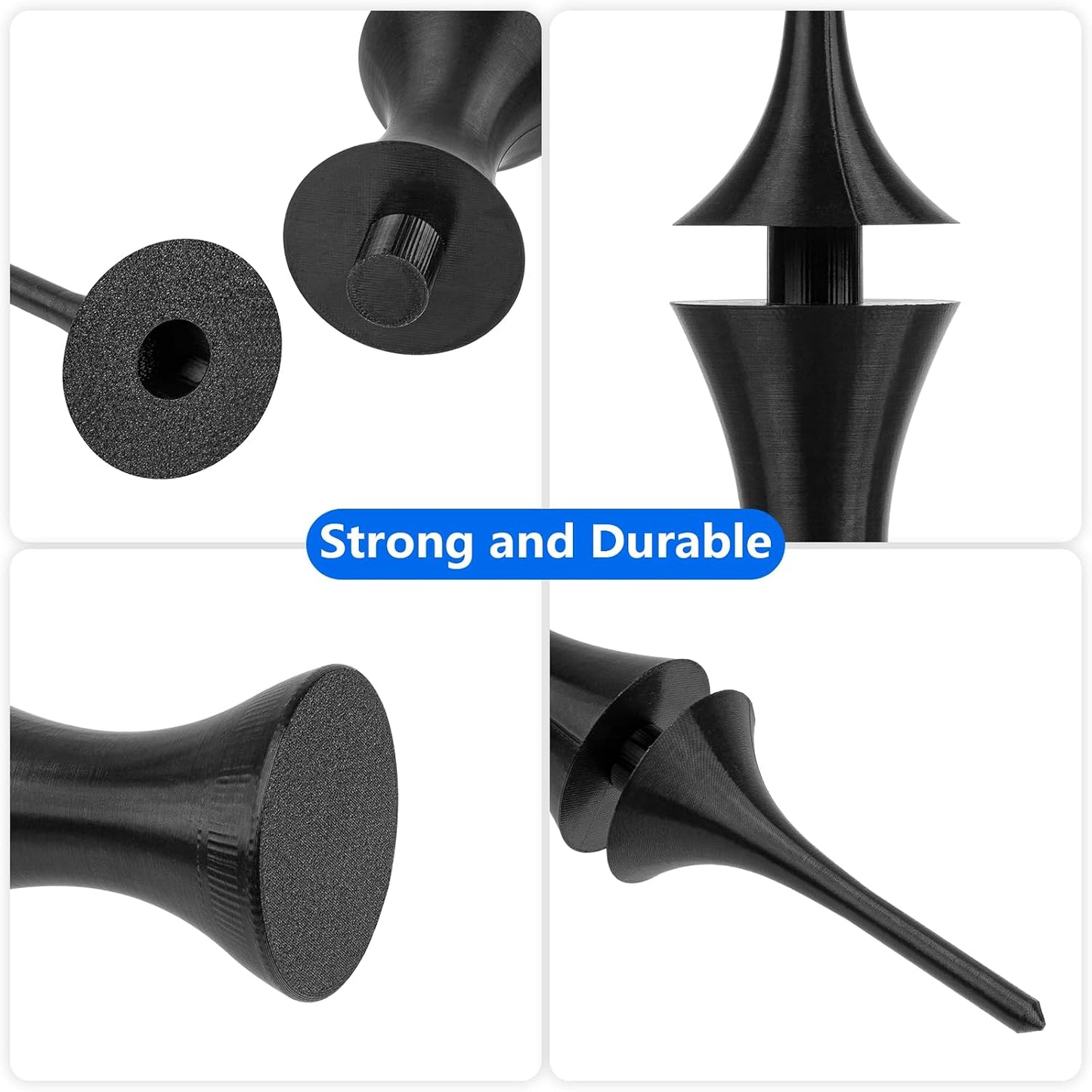 5-Piece Garden Hose Guide for Plant Protection, Interlocking PETG Guide for Guiding Water Hoses, Flower Bed Liner, Tool-Free Assembly