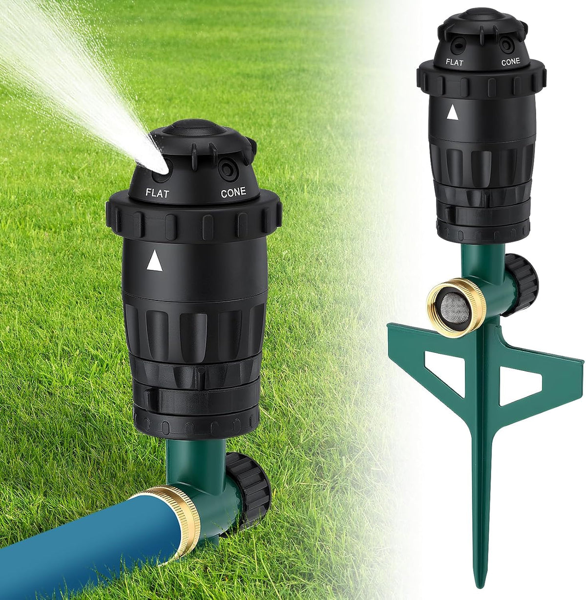 Adjustable Spray Coverage Sprinklers for Yard