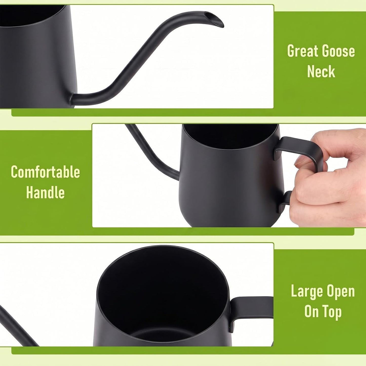 Small Watering Can for Indoor Plants, Plant Watering Can, 12 oz