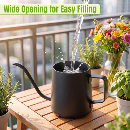 Small Watering Can for Indoor Plants, Plant Watering Can, 12 oz