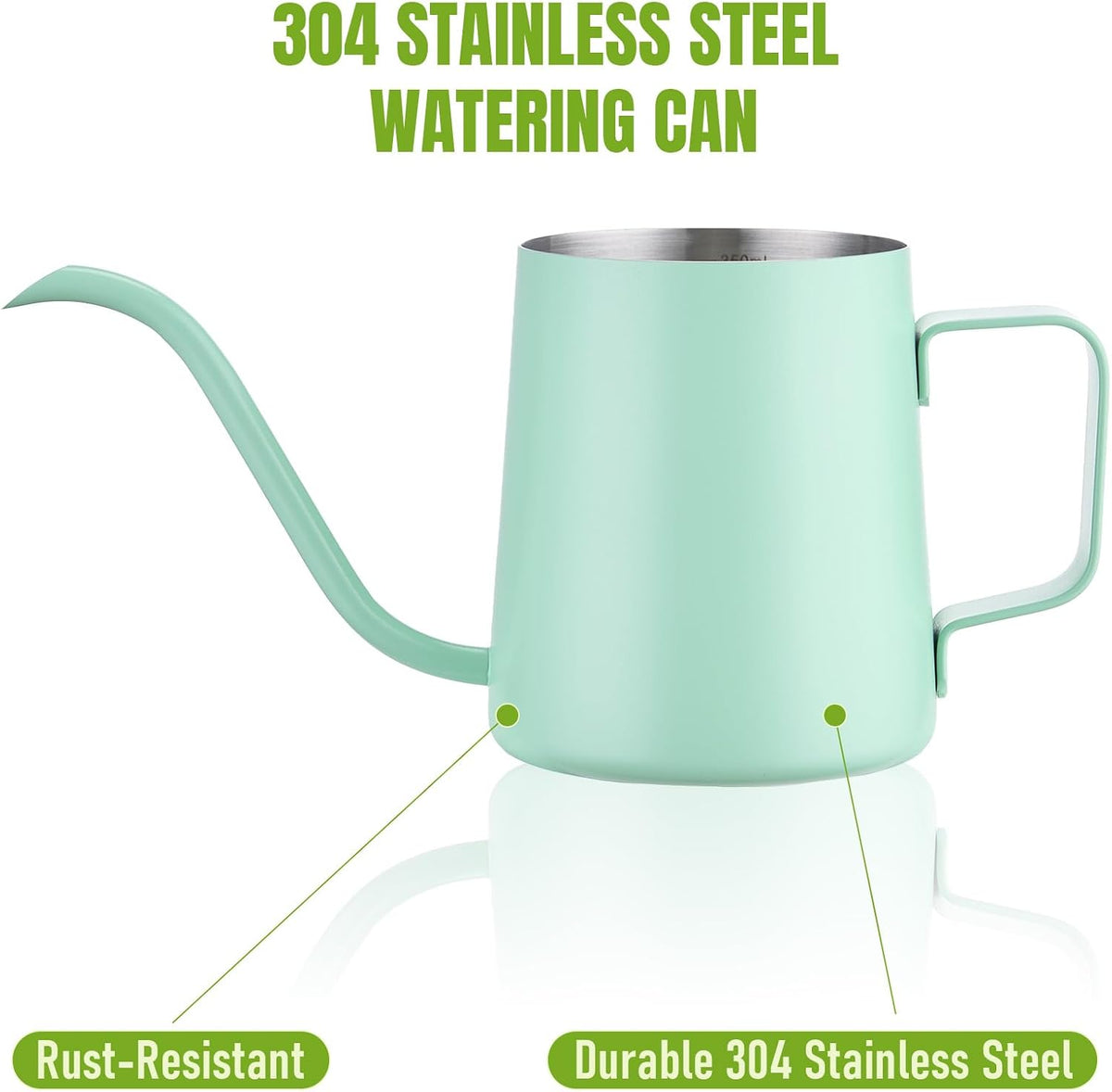 Small Watering Can for Indoor Plants, Plant Watering Can, 12 oz