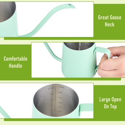 Small Watering Can for Indoor Plants, Plant Watering Can, 12 oz
