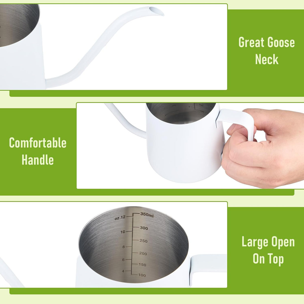 Small Watering Can for Indoor Plants, Plant Watering Can, 12 oz