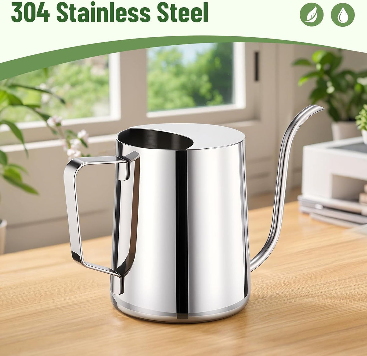 Small Watering Can for Indoor Plants, Plant Watering Can, 12 oz