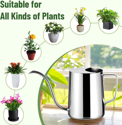 Small Watering Can for Indoor Plants, Plant Watering Can, 12 oz