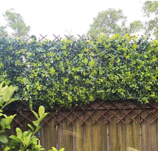 Lattice Fence Willow Expandable Plant Climbing Lattices Trellis Fence,Open Screen Fencing,Willow (1)
