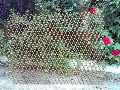 Lattice Fence Willow Expandable Plant Climbing Lattices Trellis Fence,Open Screen Fencing,Willow (1)