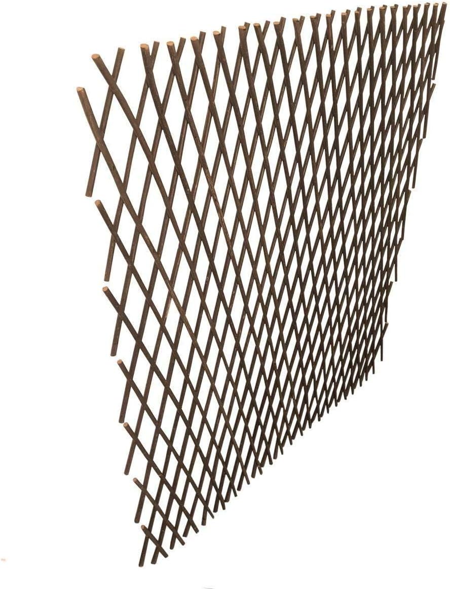 Lattice Fence Willow Expandable Plant Climbing Lattices Trellis Fence,Open Screen Fencing,Willow (1)