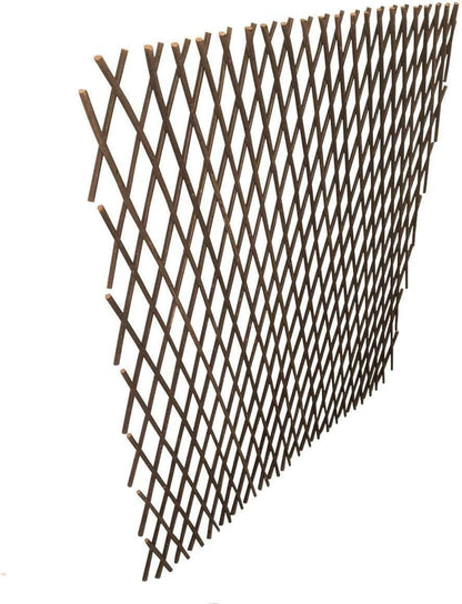 Lattice Fence Willow Expandable Plant Climbing Lattices Trellis Fence,Open Screen Fencing,Willow (1)