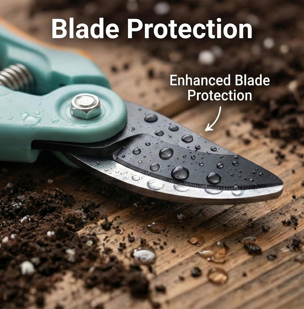 Pruning Shears 2-Pack, Bypass 8" & 6.25", SK5 Steel Garden Shears