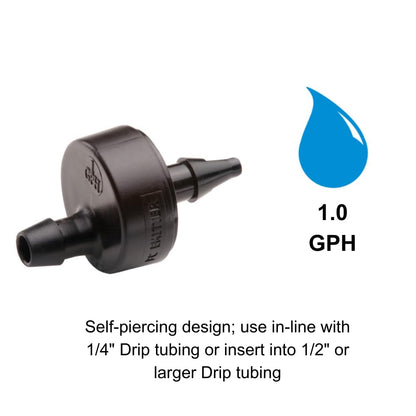 SW20-30PS Drip Emitter, 1/4", 30-Pack