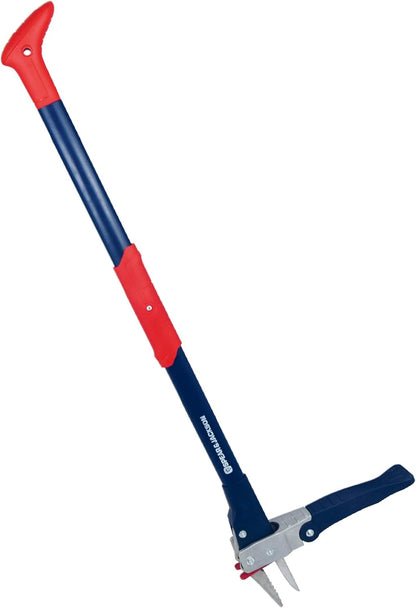 Weed Puller, Stand-Up Mechanical Garden Tool with Stainless Steel Claws and Long Nylon Fiberglass Handle