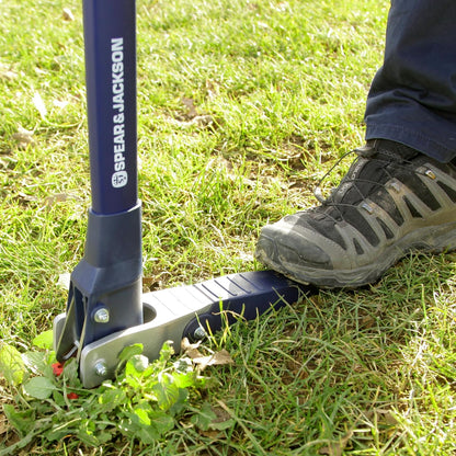 Weed Puller, Stand-Up Mechanical Garden Tool with Stainless Steel Claws and Long Nylon Fiberglass Handle