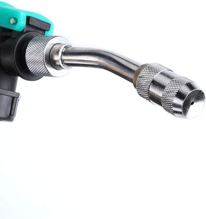High-Pressure Garden Hose Nozzle Sprayer with Flow Control Valve, Adjustable Watering Wand for Car Washing, Garden Irrigation, and Household Cleaning (11.8in)