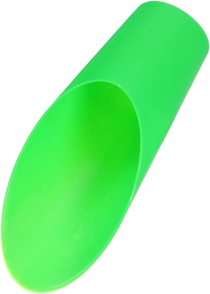 Bonsai Soil Scoop 6.3" x 1.8" Plastic Colorful Mini Garden Shovel Cultivation Digging Transplanting Tools for Plant Flower Succulent Coffee Beans, White