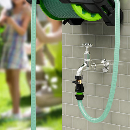 Garden Hose Shut Off Valve, 2 Pack 3/4 Inch Heavy Duty Brass Water Shut Off Valve, Garden Hose Connector Extended Handle with 4 Extra Rubber Washers
