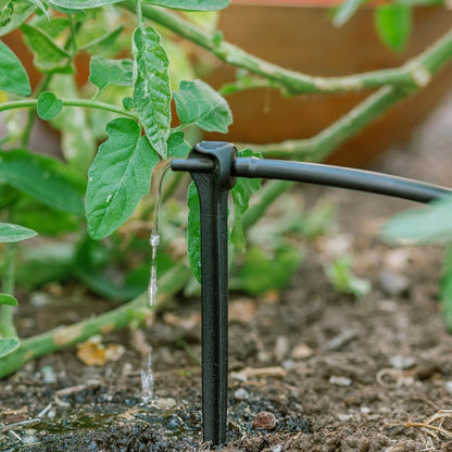 91944 Tomato Garden Drip Irrigation System - Complete 10-Plant Watering Kit with Push-Connect Fittings, Water-Saving Design for Vegetables & Garden Boxes