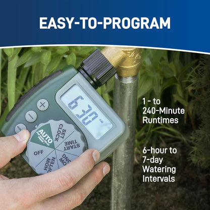 91944 Tomato Garden Drip Irrigation System - Complete 10-Plant Watering Kit with Push-Connect Fittings, Water-Saving Design for Vegetables & Garden Boxes