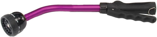 Kaleidoscope Rain Wand – 16” Touch-N-Flow with Trigger Shut-Off Valve & Lock, Gentle Shower Watering Wand for Plants, Hanging Baskets & Garden Beds – Berry
