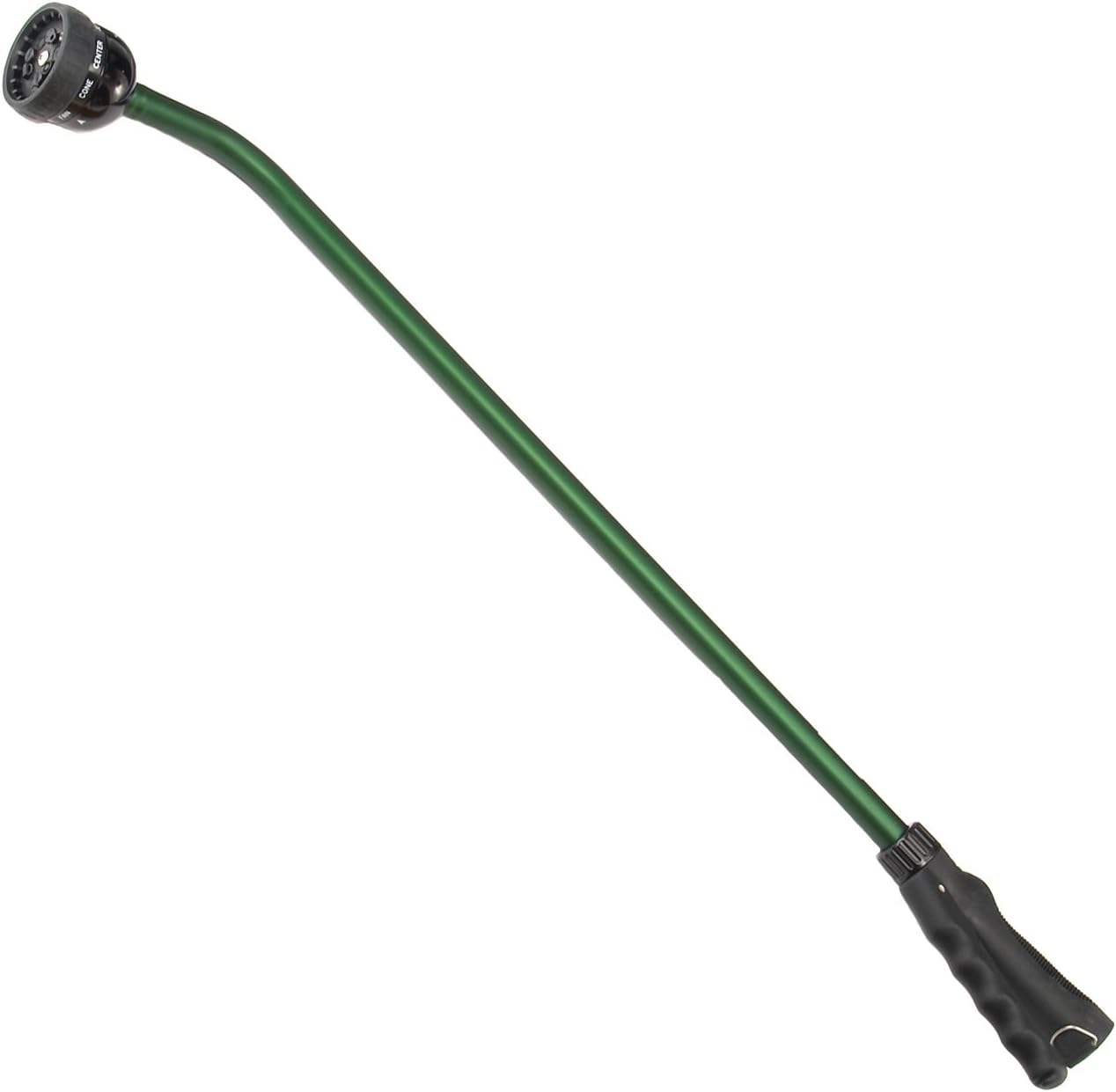 Kaleidoscope Rain Wand – 16” Touch-N-Flow with Trigger Shut-Off Valve & Lock, Gentle Shower Watering Wand for Plants, Hanging Baskets & Garden Beds – Berry