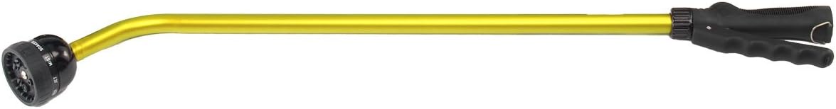 Kaleidoscope Rain Wand – 16” Touch-N-Flow with Trigger Shut-Off Valve & Lock, Gentle Shower Watering Wand for Plants, Hanging Baskets & Garden Beds – Berry