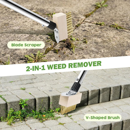 3 Pack Weed Remover Tool, Manual Weeders Set for Garden Cracks, Flower Bed