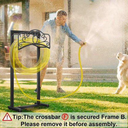 Hose Holder,100ft Capacity Garden Hose holder,Butterfly Style