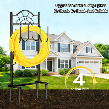 Hose Holder,100ft Capacity Garden Hose holder,Butterfly Style