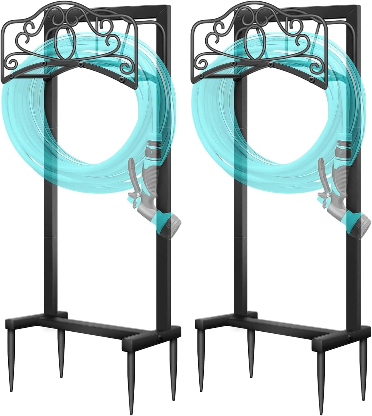 Hose Holder,100ft Capacity Garden Hose holder,Butterfly Style