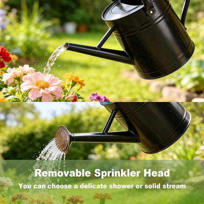 1 Gallon Watering Can for Outdoor&Indoor Plants，Yellow
