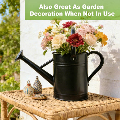 1 Gallon Watering Can for Outdoor&Indoor Plants，Yellow