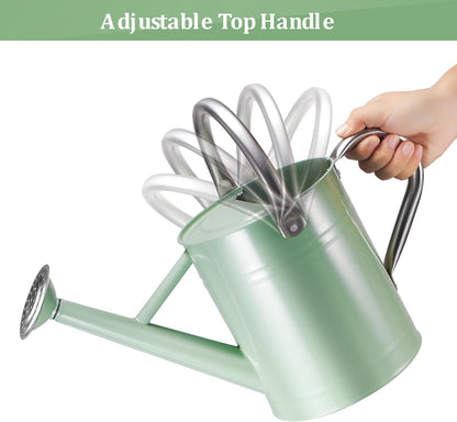 1 Gallon Watering Can for Outdoor&Indoor Plants，Yellow