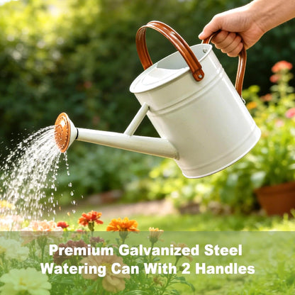 1 Gallon Watering Can for Outdoor&Indoor Plants，Yellow
