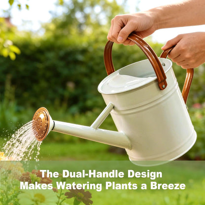 1 Gallon Watering Can for Outdoor&Indoor Plants，Yellow
